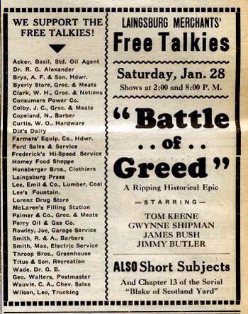 Elite Theatre - 1939 Ad From Carl (newer photo)